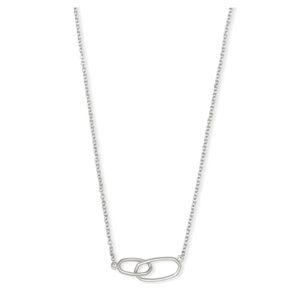 Kendra Scott Sawyer Rhodium Necklace